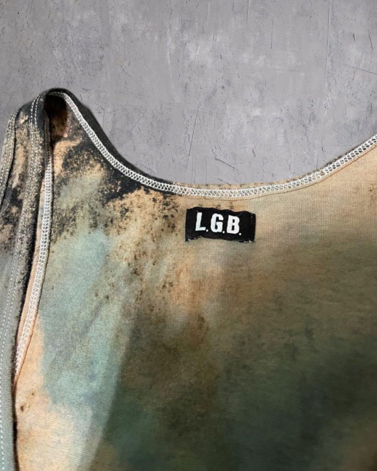 If Six Was Nine × Japanese Brand × Le Grande Bleu (L.G.B.) L.G.B breached tank top Size US S / EU 44-46 / 1 - 3 Thumbnail