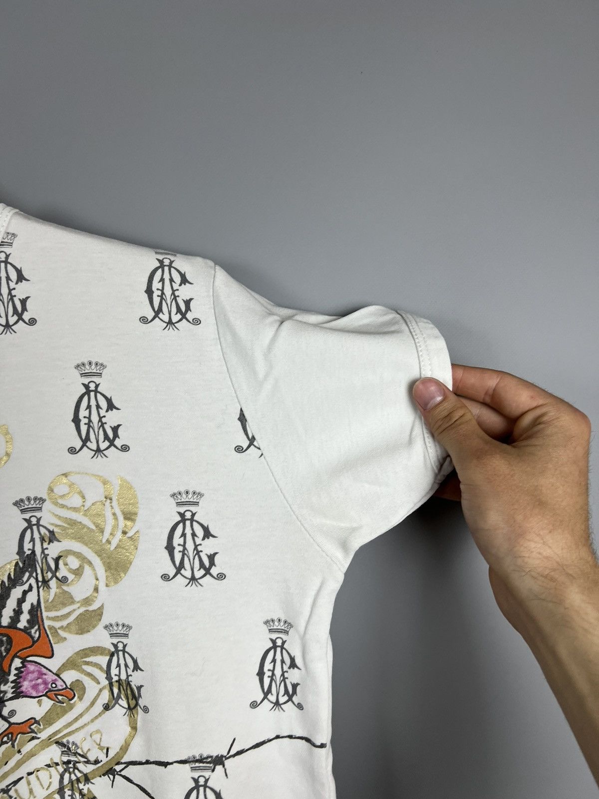 Christian Audigier (S) Y2K Ed Hardy by Christian Audigier Tee Size S / US 4 / IT 40 - 7 Thumbnail