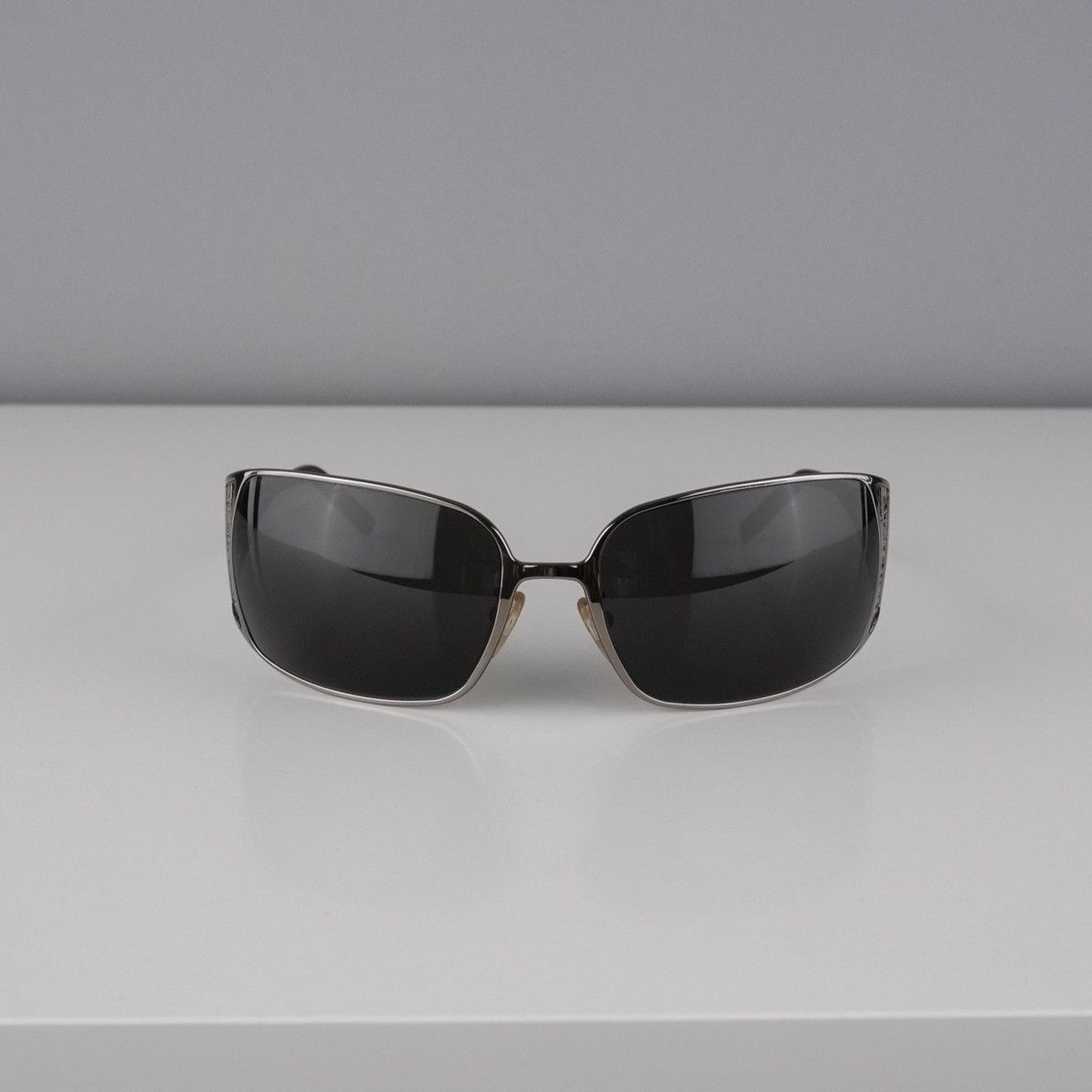 Vintage fendi ff multi silver logo sunglasses
