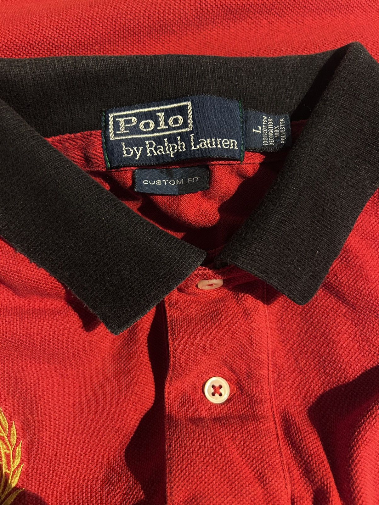 Ralph Lauren Chief Keef Polo Ralph Lauren Milan Red polo T-shirt