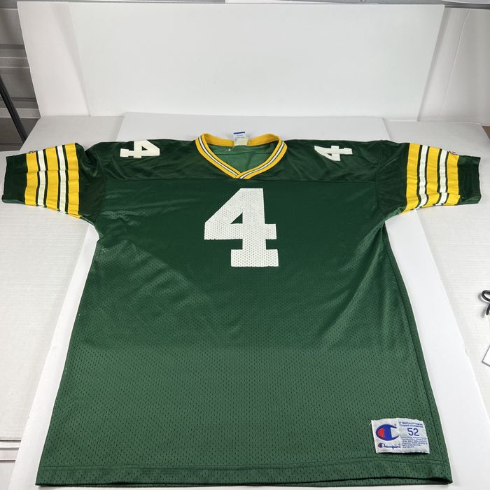 Champion Y2K Champion Brett Favre Green Bay Packers NFL Jersey Green ...