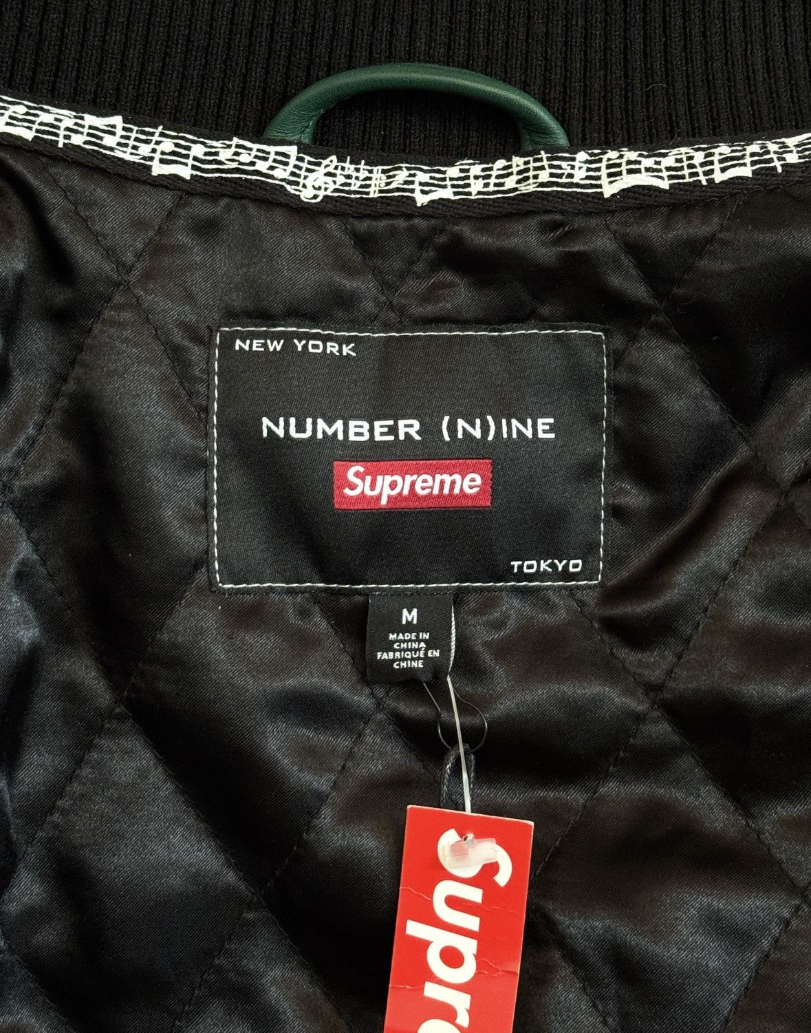 Number (N)ine × Supreme Supreme Number (N)ine Mickey Mouse Varsity Jacket AW25 Size US L / EU 52-54 / 3 - 8 Thumbnail
