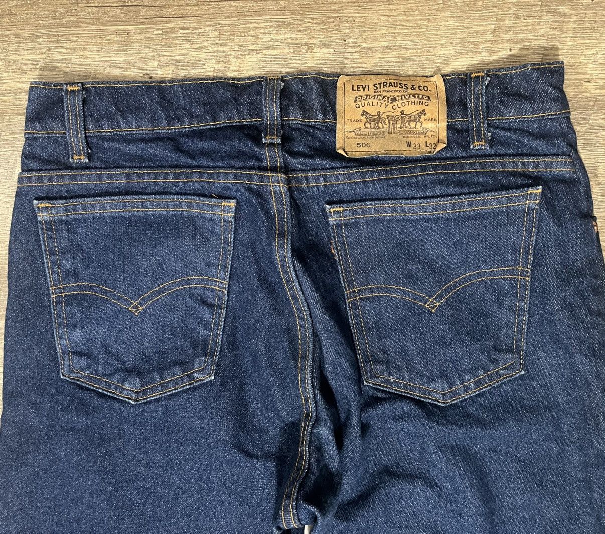 Levi's Vintage Clothing Levi’s orange tab made in USA jeans Size US 33 - 5 Thumbnail