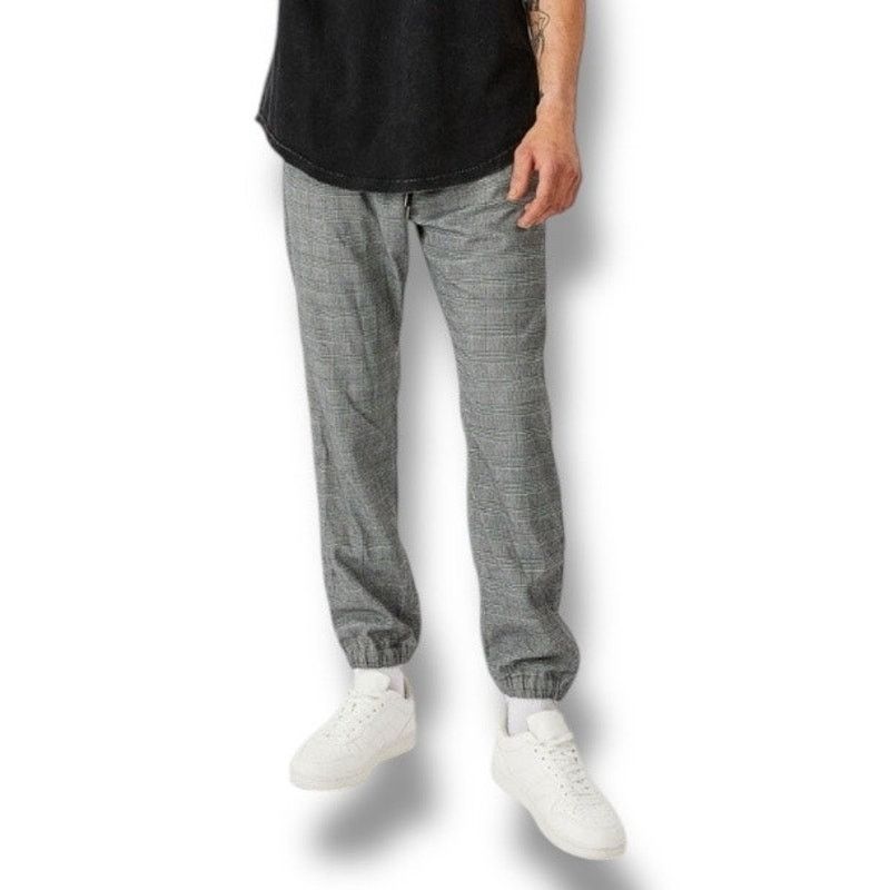 Cotton On Cotton On Drake drawstring plaid houndstooth joggers NEW Size US 28 / EU 44 - 1 Thumbnail