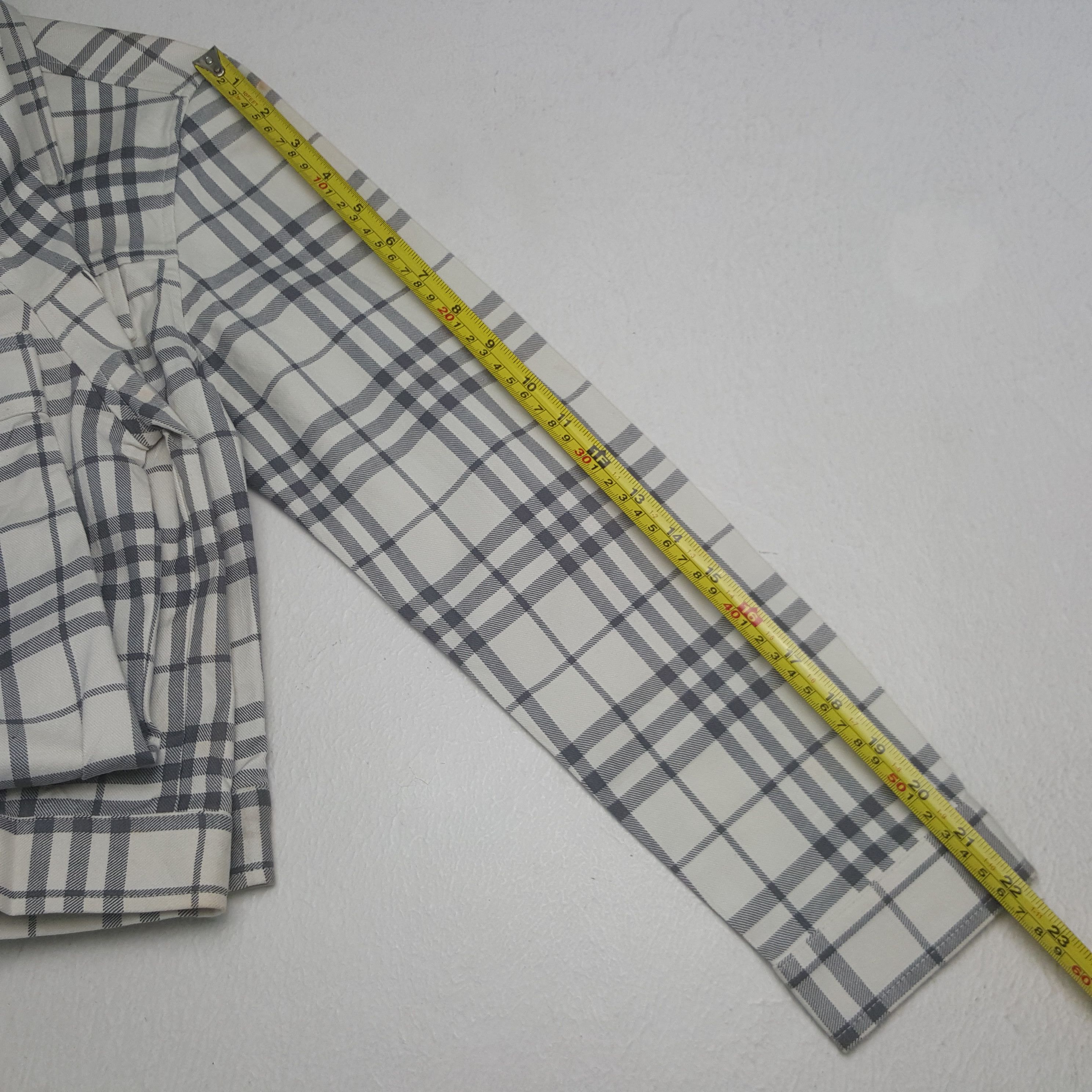 Burberry Vintage Burberry Nova Check Designer Brand Jacket C298N18 Size XS / US 0-2 / IT 36-38 - 8 Thumbnail