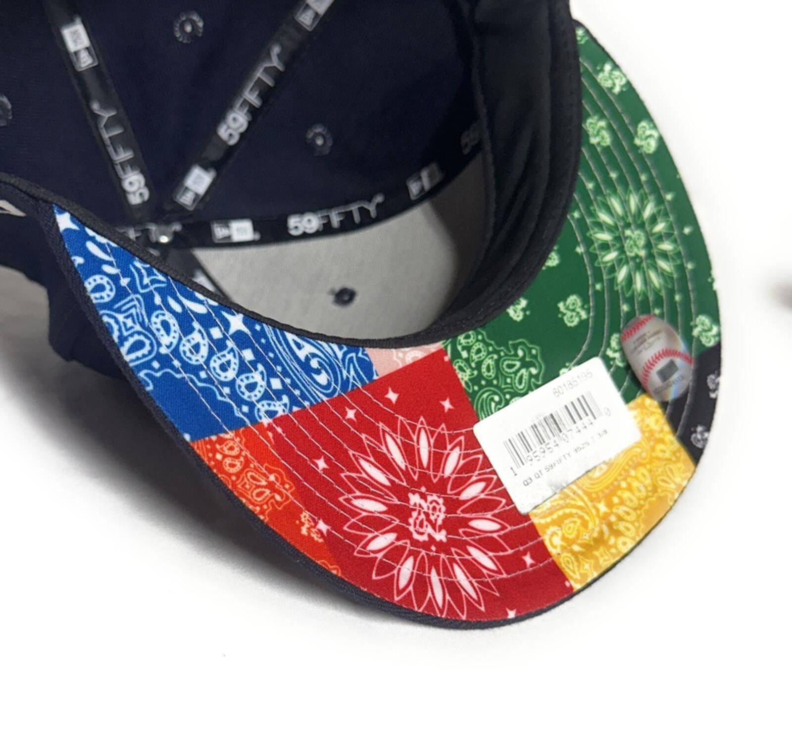 New Era New Era New York Yankees Paisley Bandana 59FIFTY 7 3/8 Size ONE SIZE - 7 Thumbnail