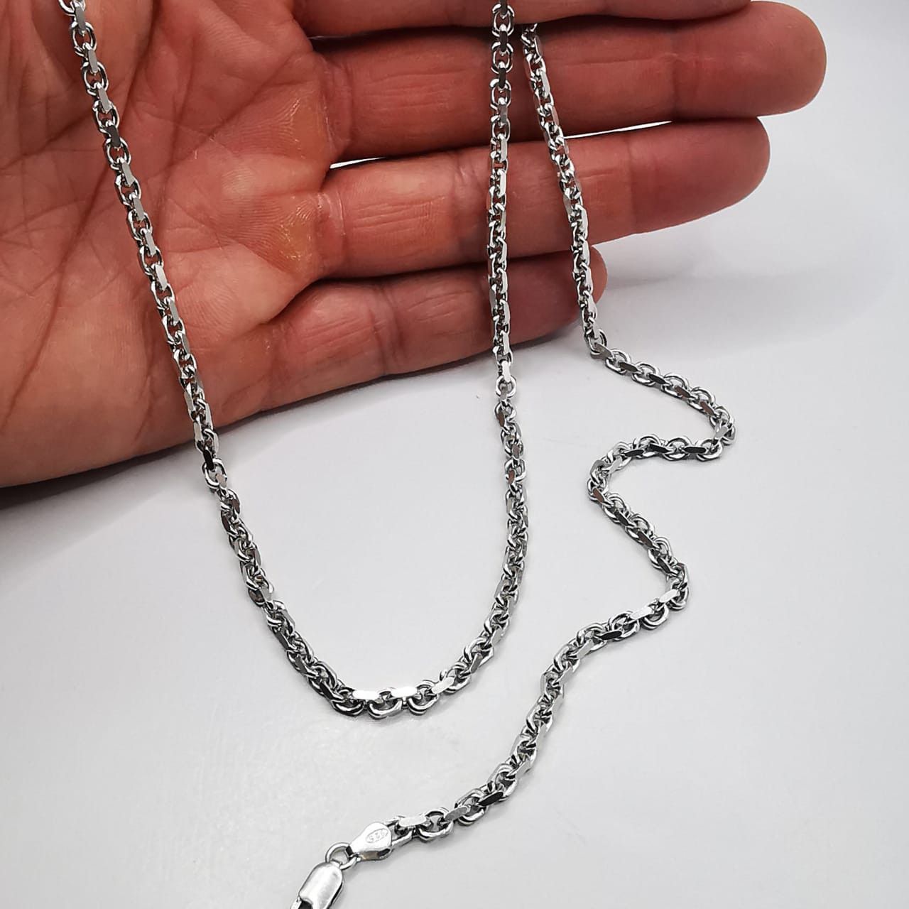 Vintage Vintage Chain,925 Sterling Silver,Signed ,Handmade 24,66g Size ONE SIZE - 3 Thumbnail