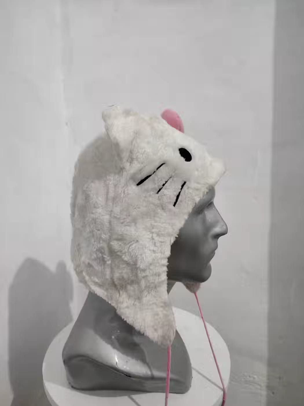 Cartoon Network Hello Kitty Horn Bunny Ear Beanie hats Size ONE SIZE - 6 Thumbnail