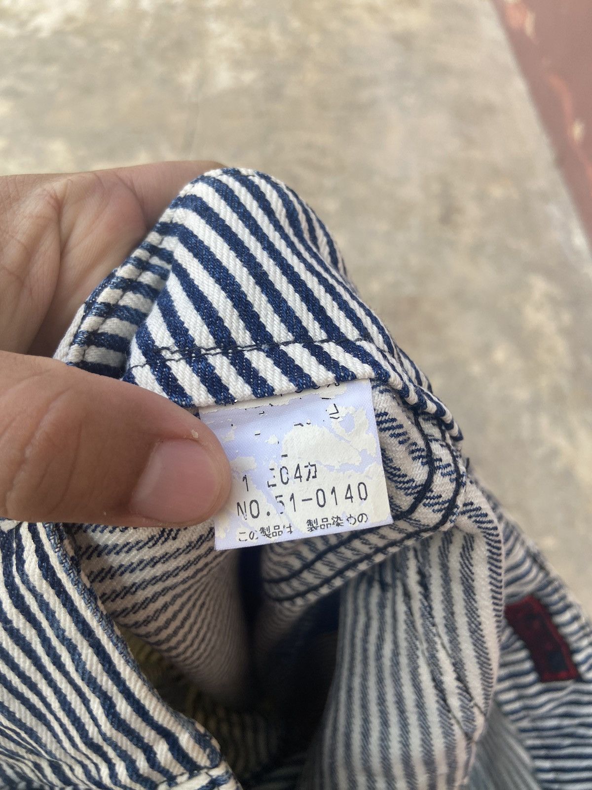 Johnbull JOHNBULL JAPAN HICKORY STRIPE PANT Size US 31 - 11 Thumbnail