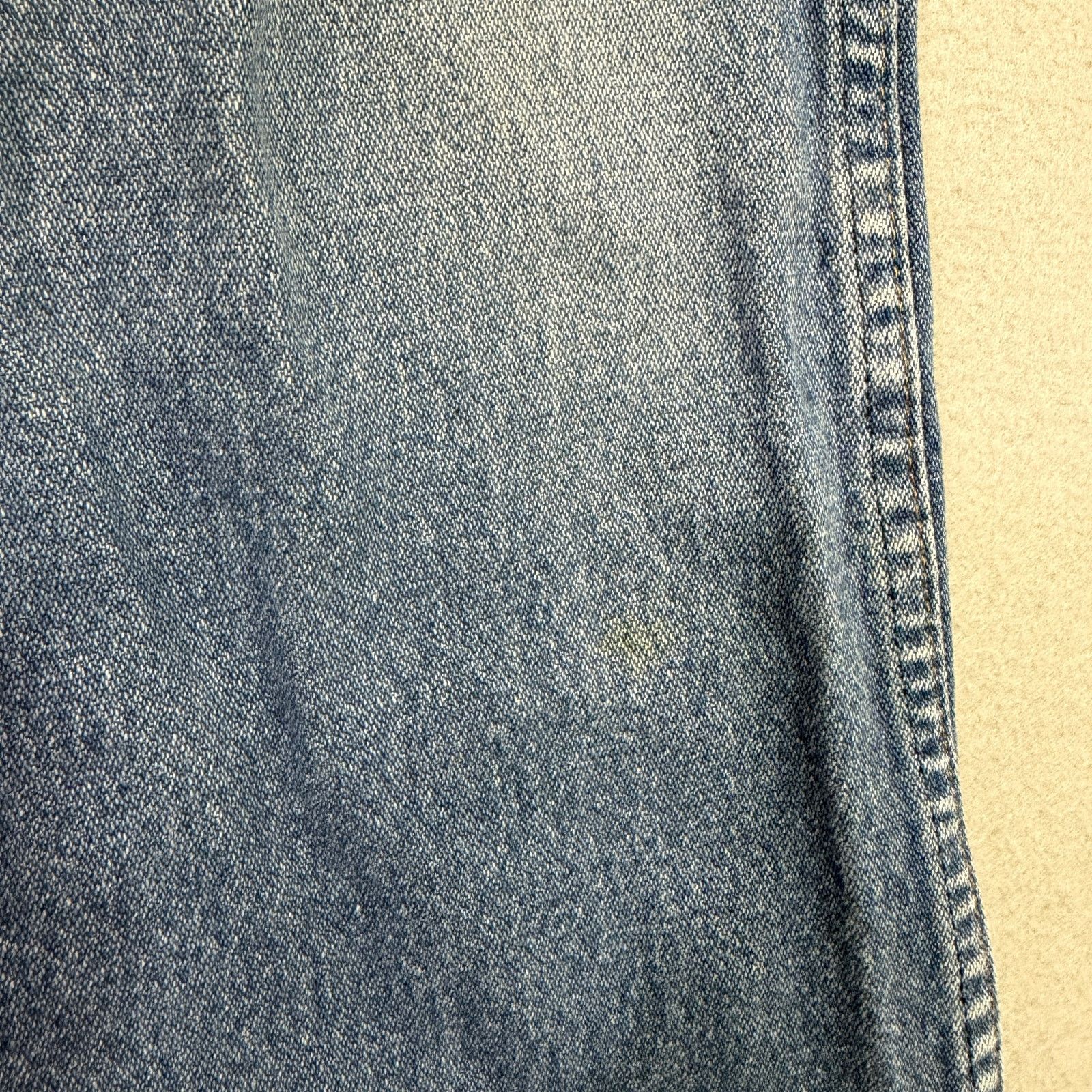 Wrangler Vintage Wrangler Cowboy Cut Slim Fit Jeans Men's 33x30 Blue Size US 33 - 5 Thumbnail