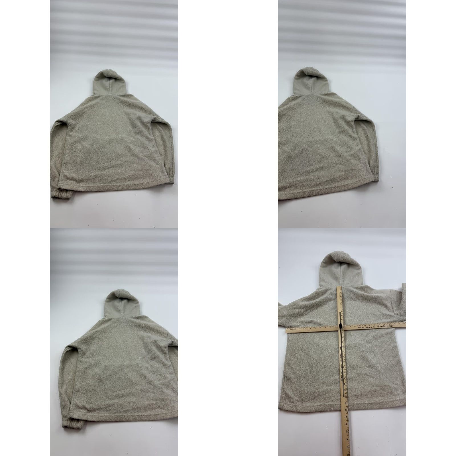 Vintage Truth by Republic Hoodie Mens S Beige Kangaroo Pocket Fleece Pullover Hooded Pocketed Crewneck Style Pullover Sweatshirt Regular Size S Mens Clothing Size US S / EU 44-46 / 1 - 8 Thumbnail