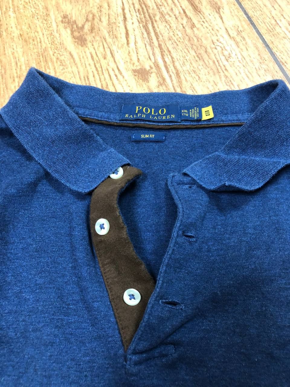 Polo Ralph Lauren Vintage Polo Ralph Lauren Rugby Long Sleeve Polo Size US XXL / EU 58 / 5 - 9 Thumbnail