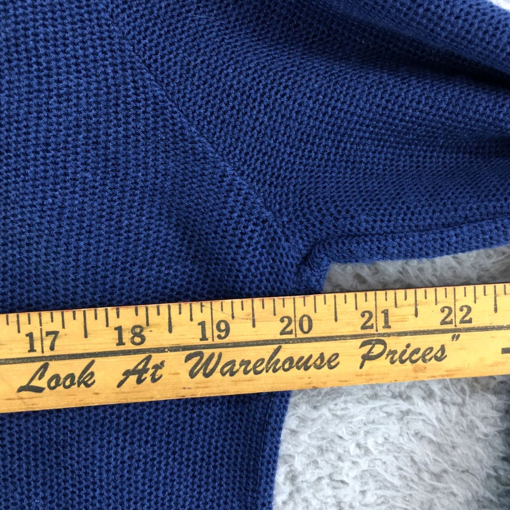 Kenneth Cole Kenneth Cole Pullover Sweater Womens Small Blue Knitted Long Sleeve Round Neck Size S / US 4 / IT 40 - 4 Thumbnail