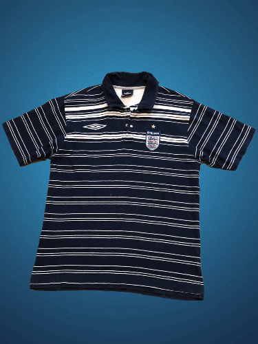Umbro Vintage Umbro Striped Polo Size M Size US M / EU 48-50 / 2 - 1 Thumbnail