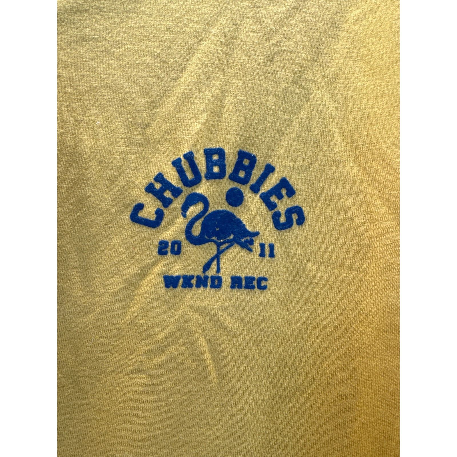 Chubbies Chubbies Gold Soft Terry Crewneck Sweatshirt men sz M Size US M / EU 48-50 / 2 - 3 Thumbnail