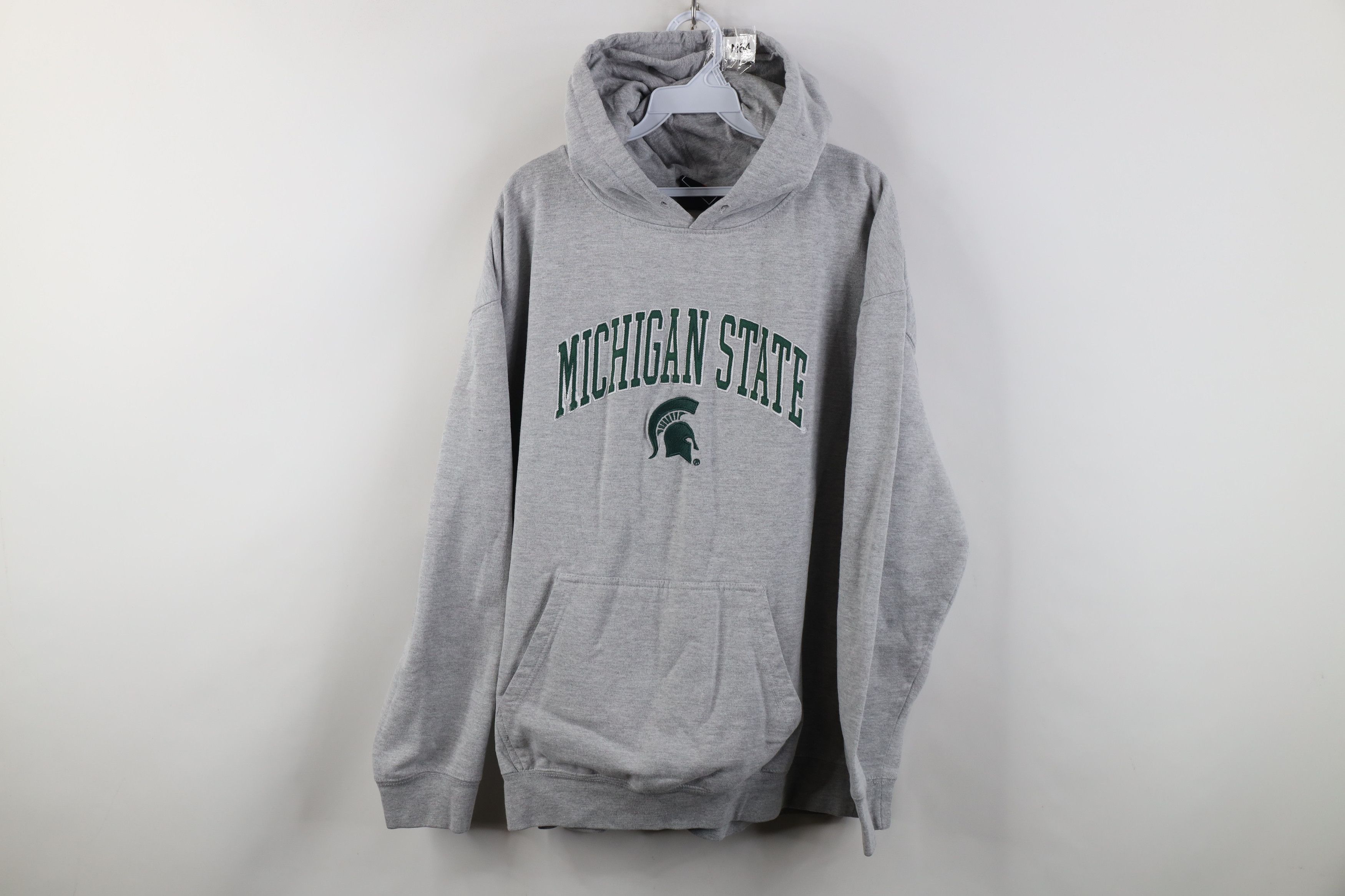 Vintage Vintage 90s Y2K Michigan State University Hoodie Sweatshirt Size US XL / EU 56 / 4 - 1 Thumbnail