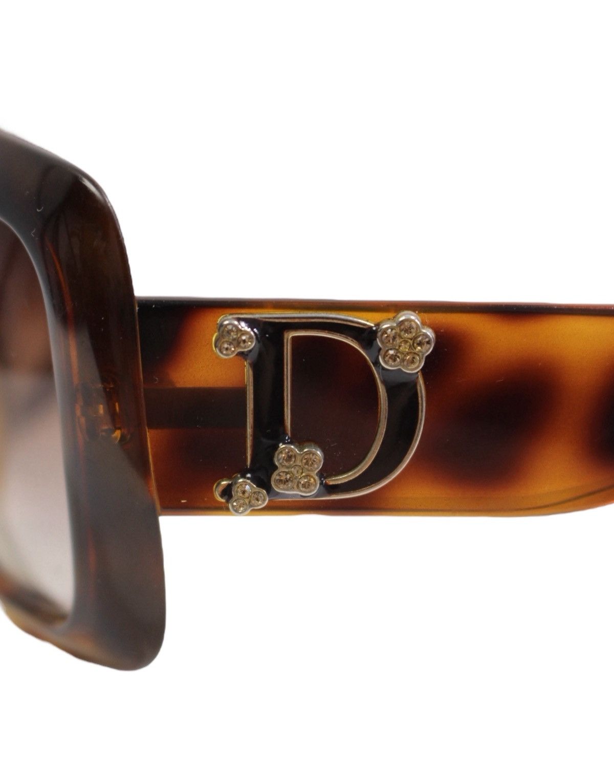 Christian Dior Monsieur 1990S DIOR COUTURE 1 OPTYL TURTLE SUNGLASSES Size ONE SIZE - 6 Thumbnail