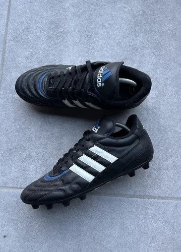 Adidas × Vintage Vintage 1990s Adidas Cleats Mens Football Boots Soccer Retro Size US 10 / EU 43 - 2 Thumbnail