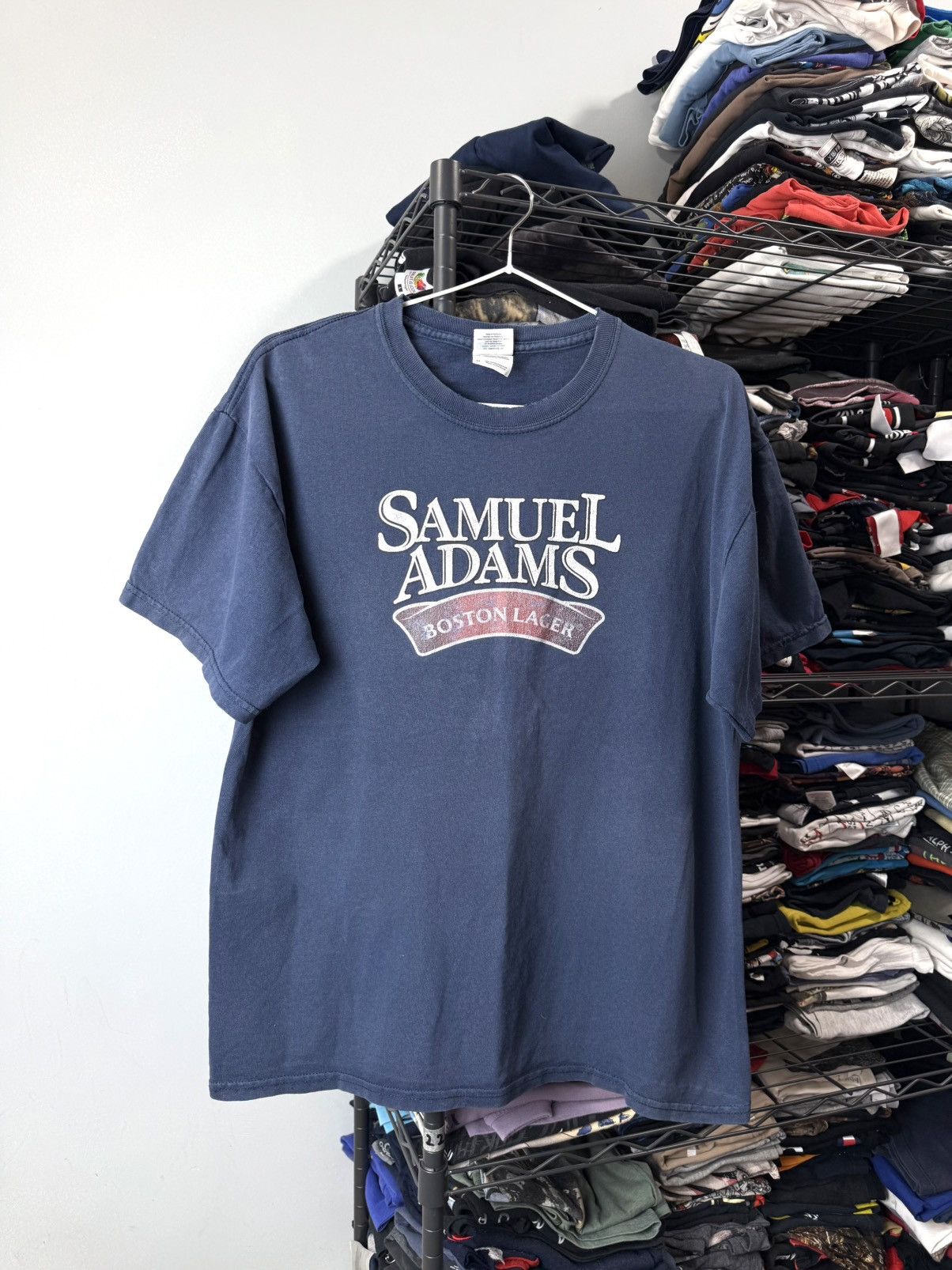 Band Tees 00’s Vintage Samuel Adams Beer T Shirt Coors Budweiser Size US M / EU 48-50 / 2 - 1 Thumbnail