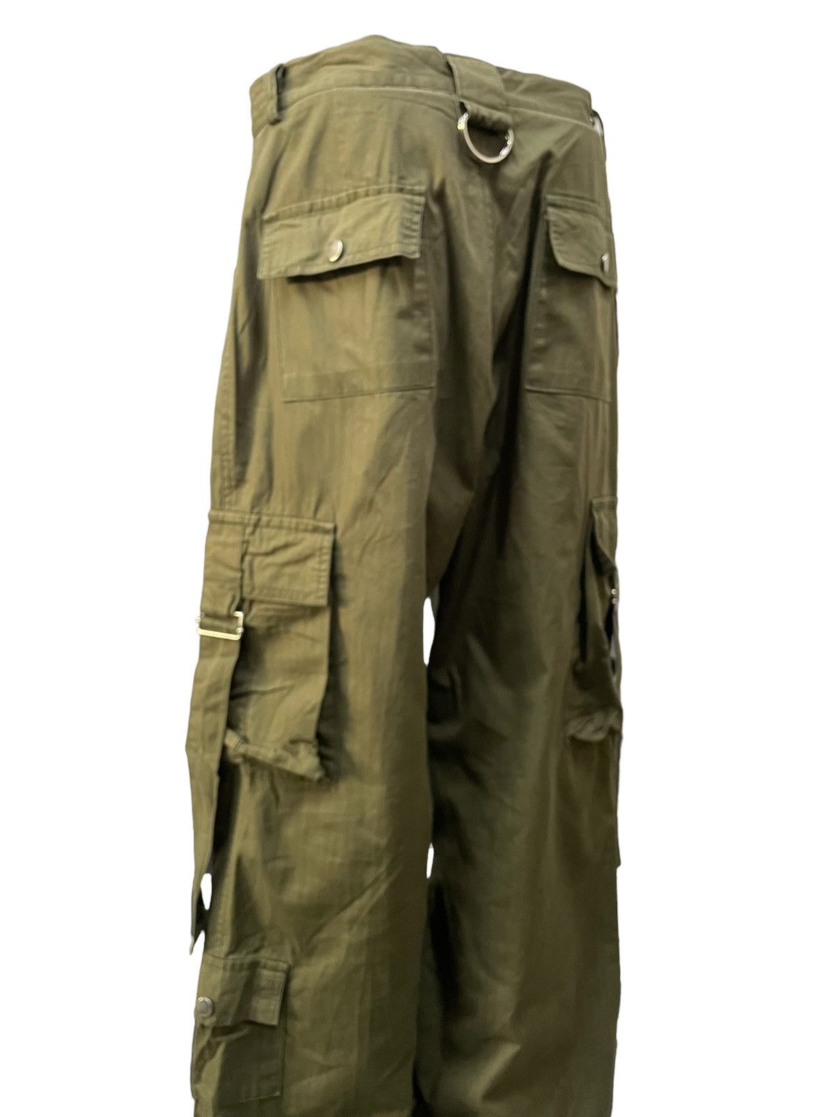 Japanese Brand × Junya Watanabe Atlantis Japan Wide Baggy Loose Parachute Cargo Pants Size US 31 - 8 Thumbnail