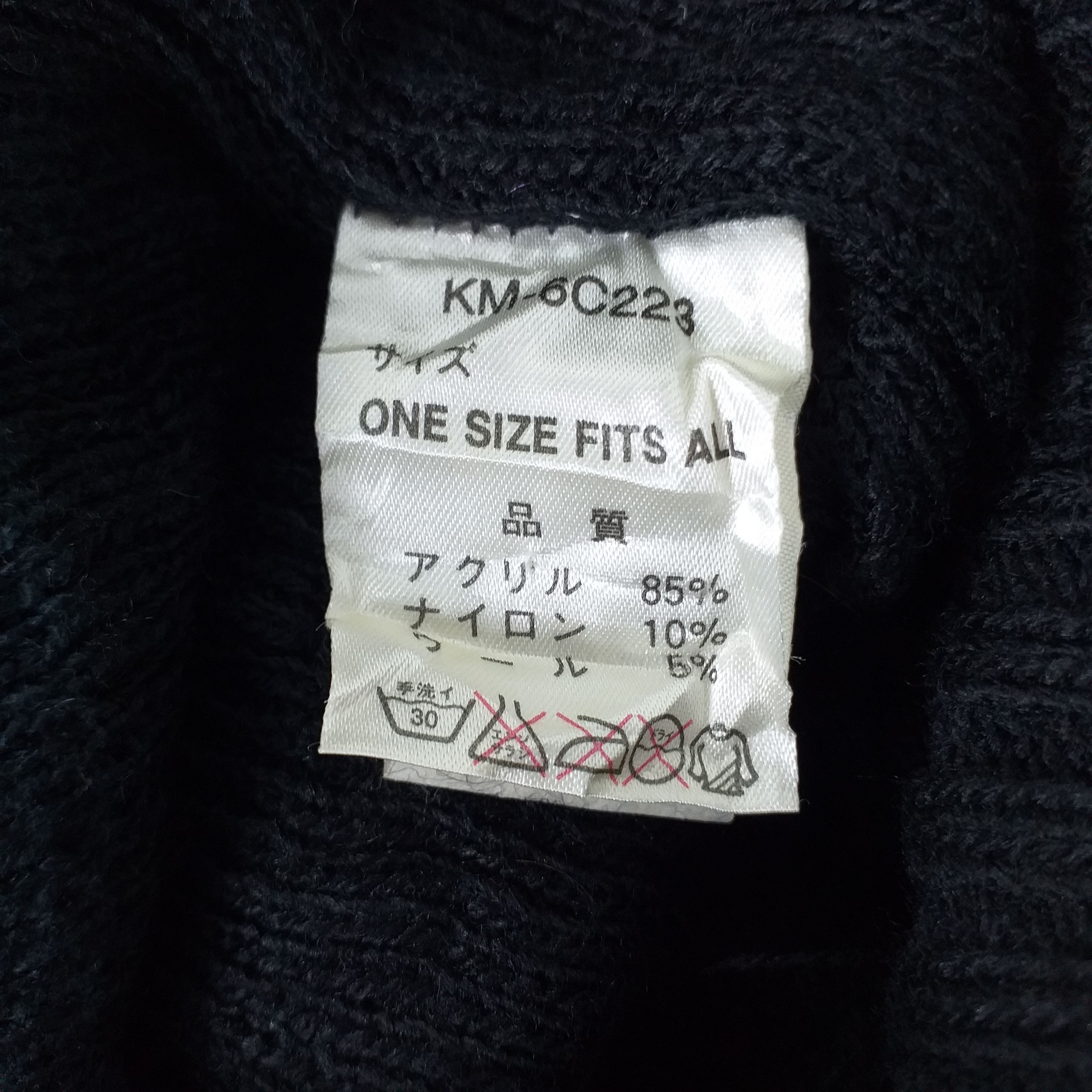 Japanese Brand Kissmark Checkered Snow Cap Hat Beanie -BN323 Size ONE SIZE - 4 Thumbnail