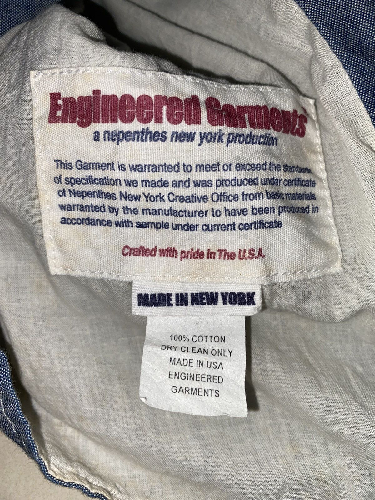 Engineered Garments × Nepenthes Engineered Garments Vests Jacket Size US XS / EU 42 / 0 - 12 Thumbnail