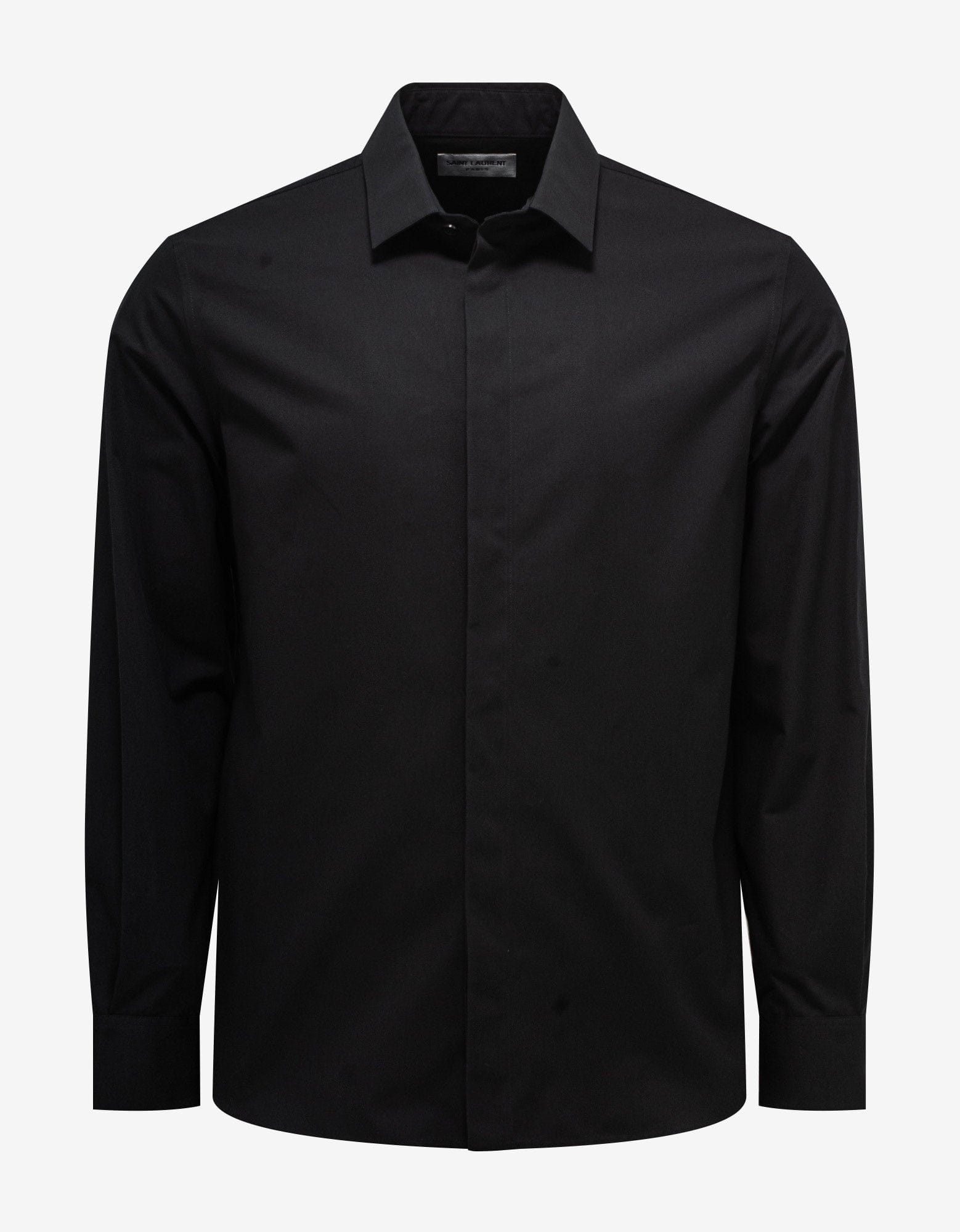 Black Slim Shirt SIZE 43