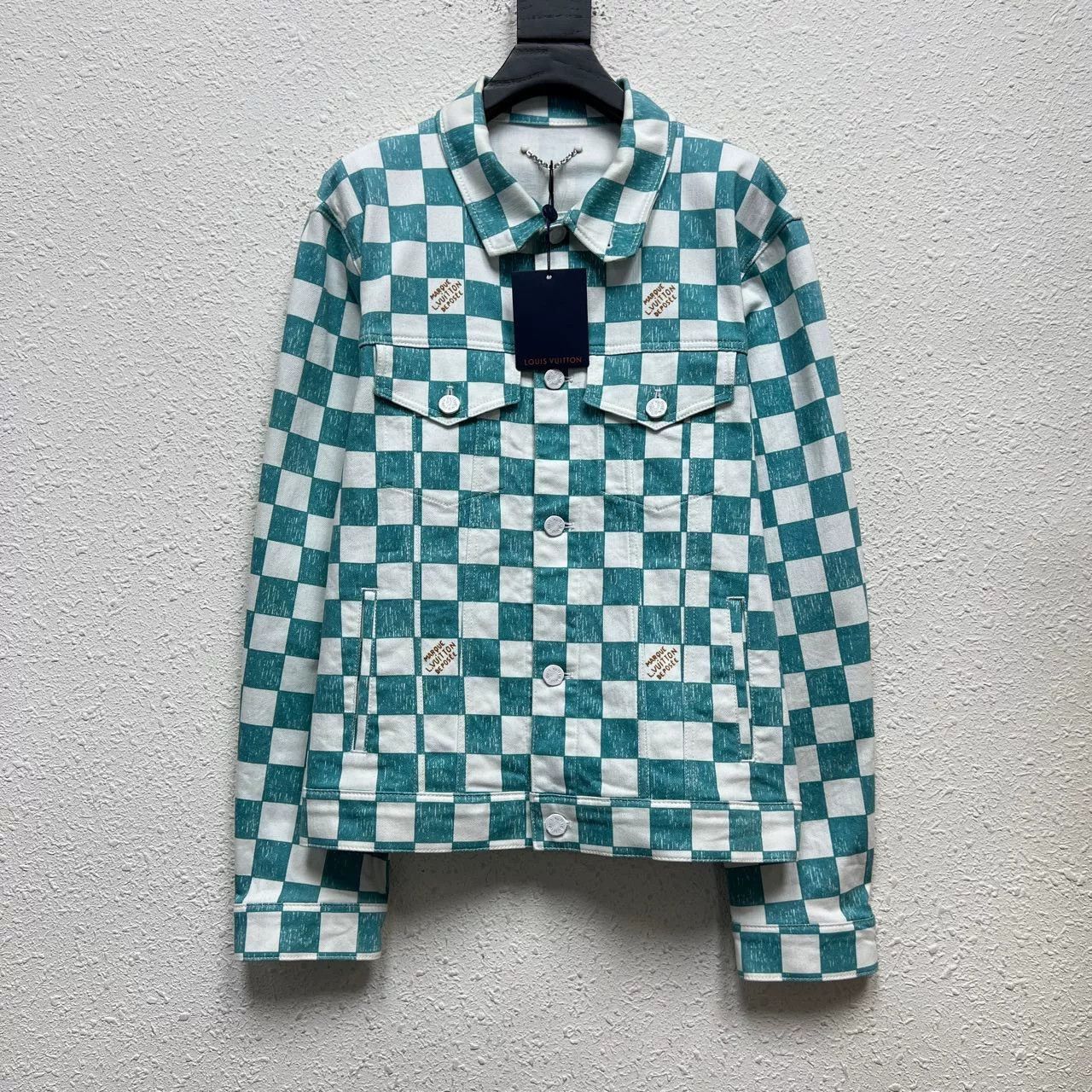 Louis Vuitton louis vuitton checkerboard denim jacket size 54 Size US XXL / EU 58 / 5 - 1 Thumbnail