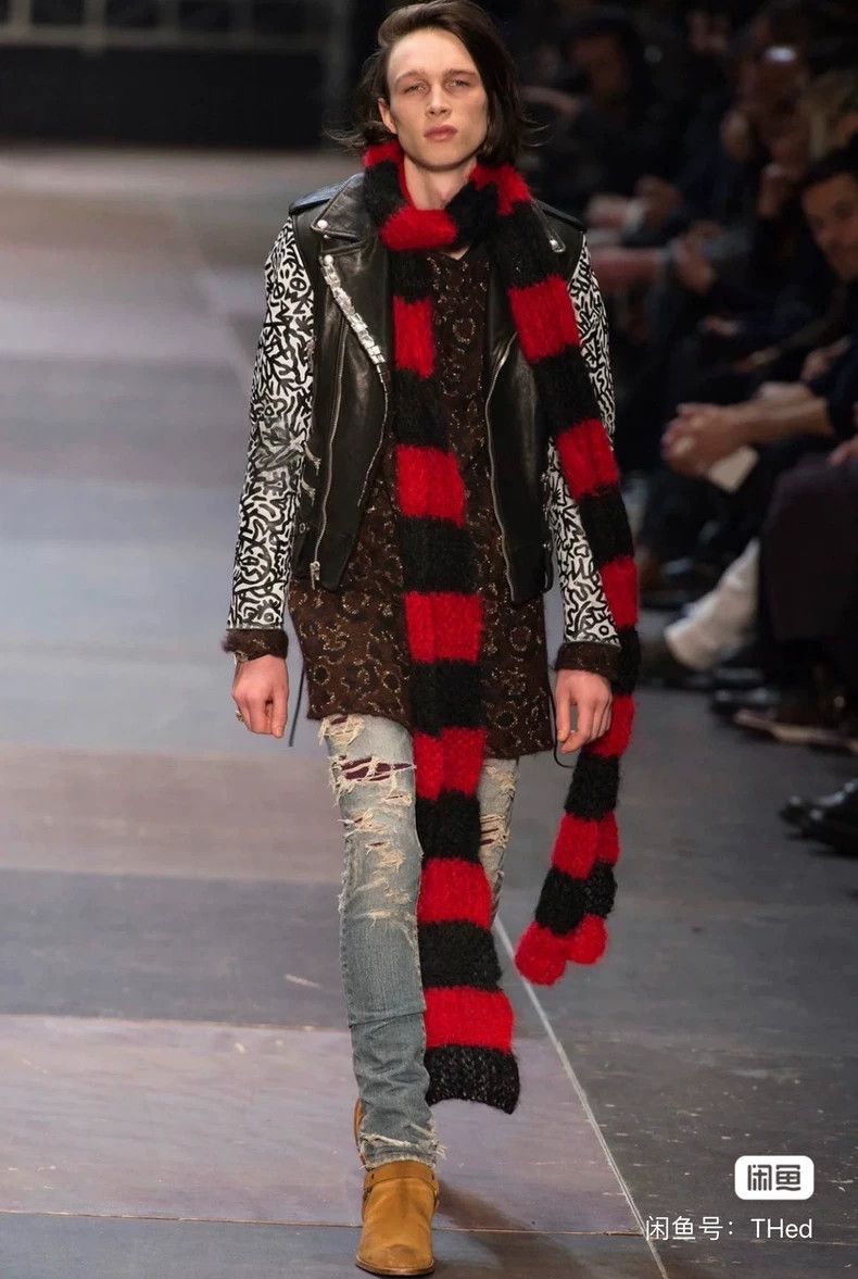 Yves Saint Laurent Saint Laruent 13fw First Year Show Style D02 Washed Erosive Size US 31 - 7 Thumbnail