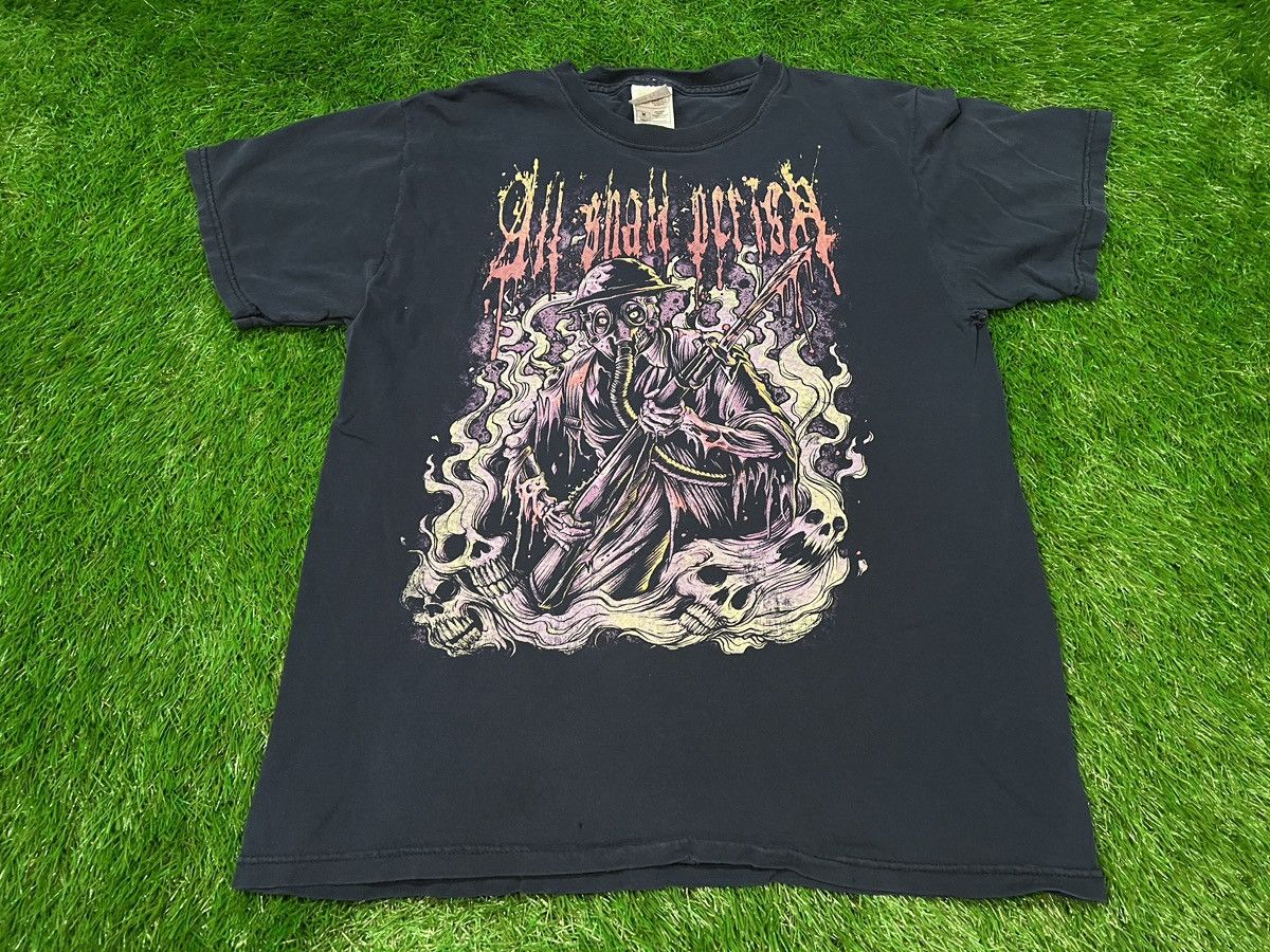 Band Tees Vintage All Shall Perish Awaken The Dreamers Band Shirt Y2K Size US M / EU 48-50 / 2 - 1 Thumbnail