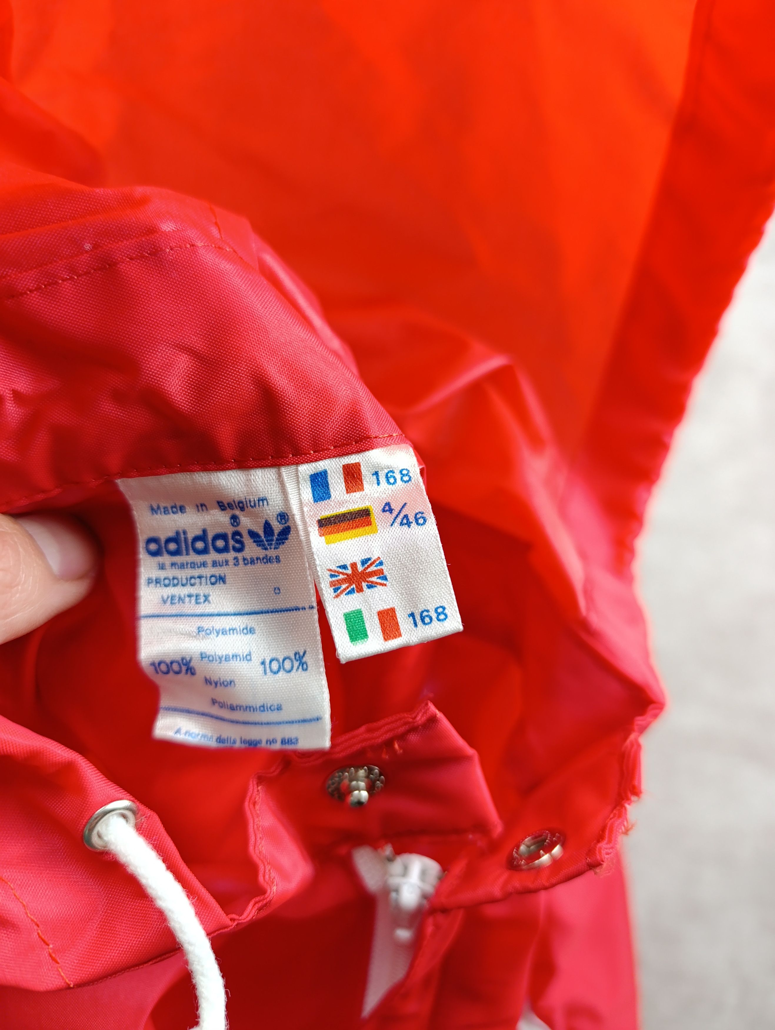 Adidas Adidas Vintage Ventex Track Jacket 80's size 46/168 Size US S / EU 44-46 / 1 - 4 Thumbnail