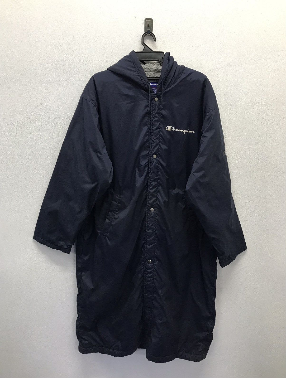 Champion × Vintage Vintage Champion M Yajima Long Jacket Hoodie Size US XXL / EU 58 / 5 - 1 Thumbnail