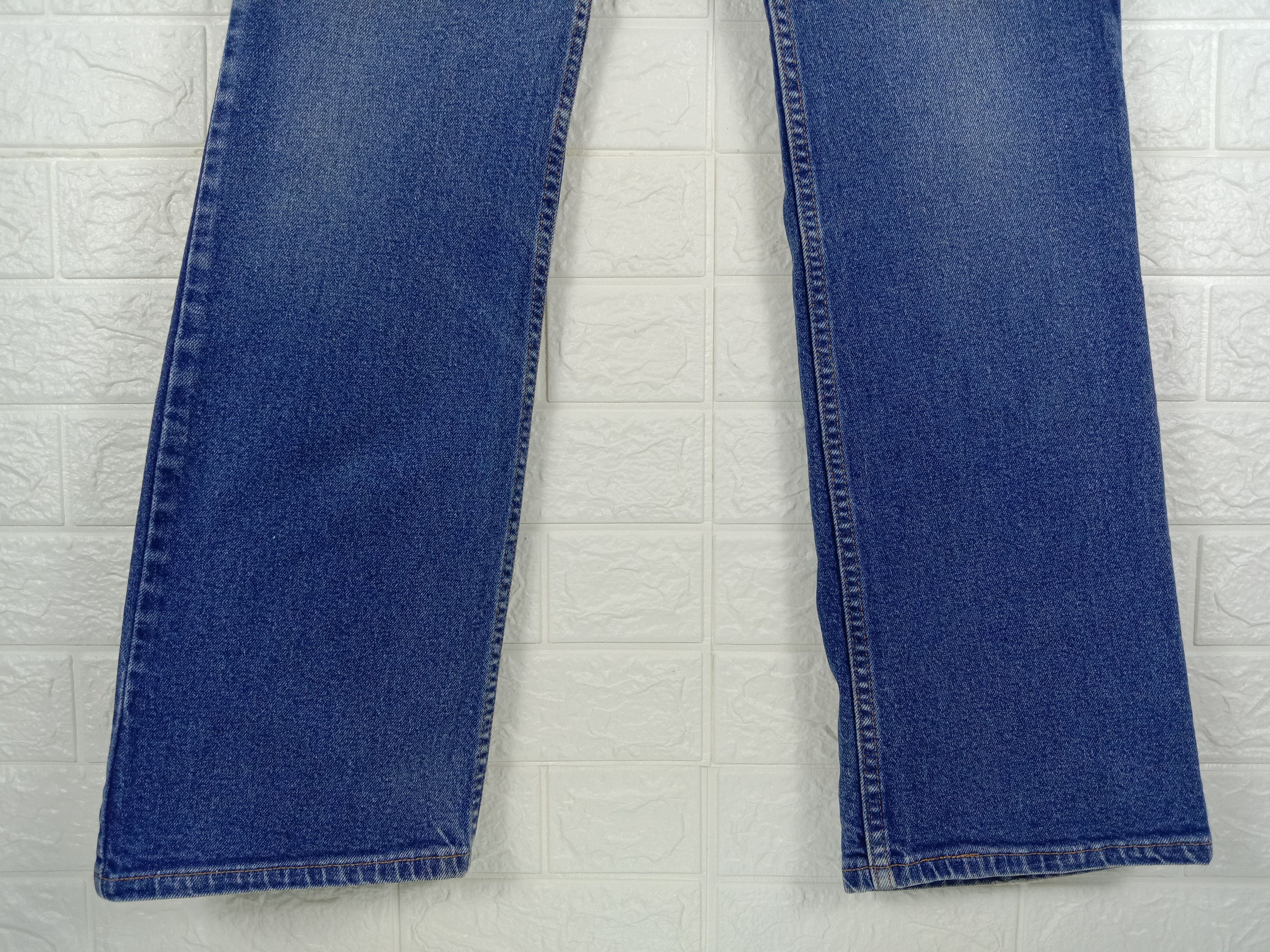 Levi's Vintage 90s Levi's 517 Flare Jeans Blue Wash Denim Size 32" / US 10 / IT 46 - 4 Thumbnail