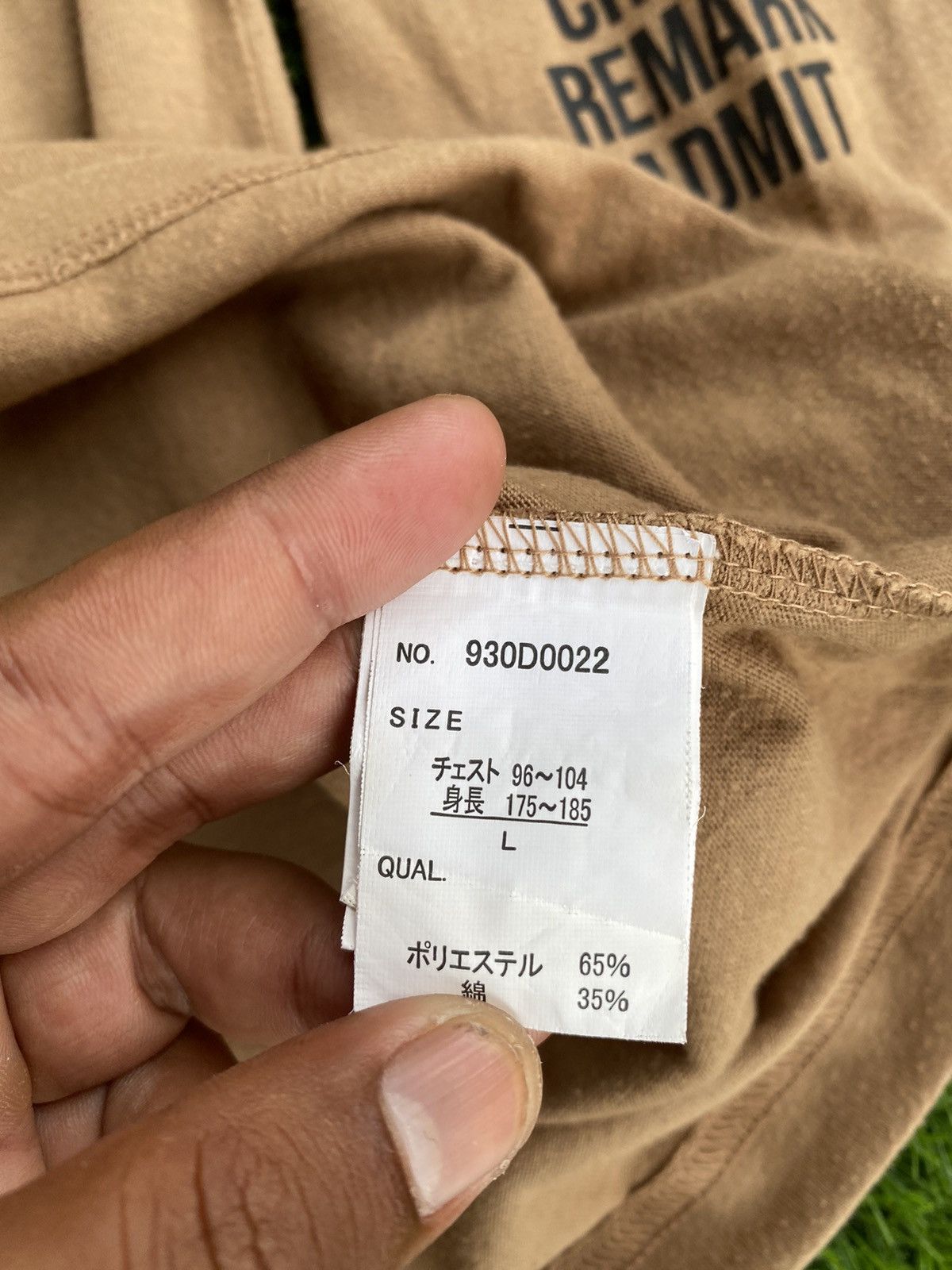Japanese Brand Place Plan Long Sleeve Photo Tee Size US L / EU 52-54 / 3 - 7 Thumbnail