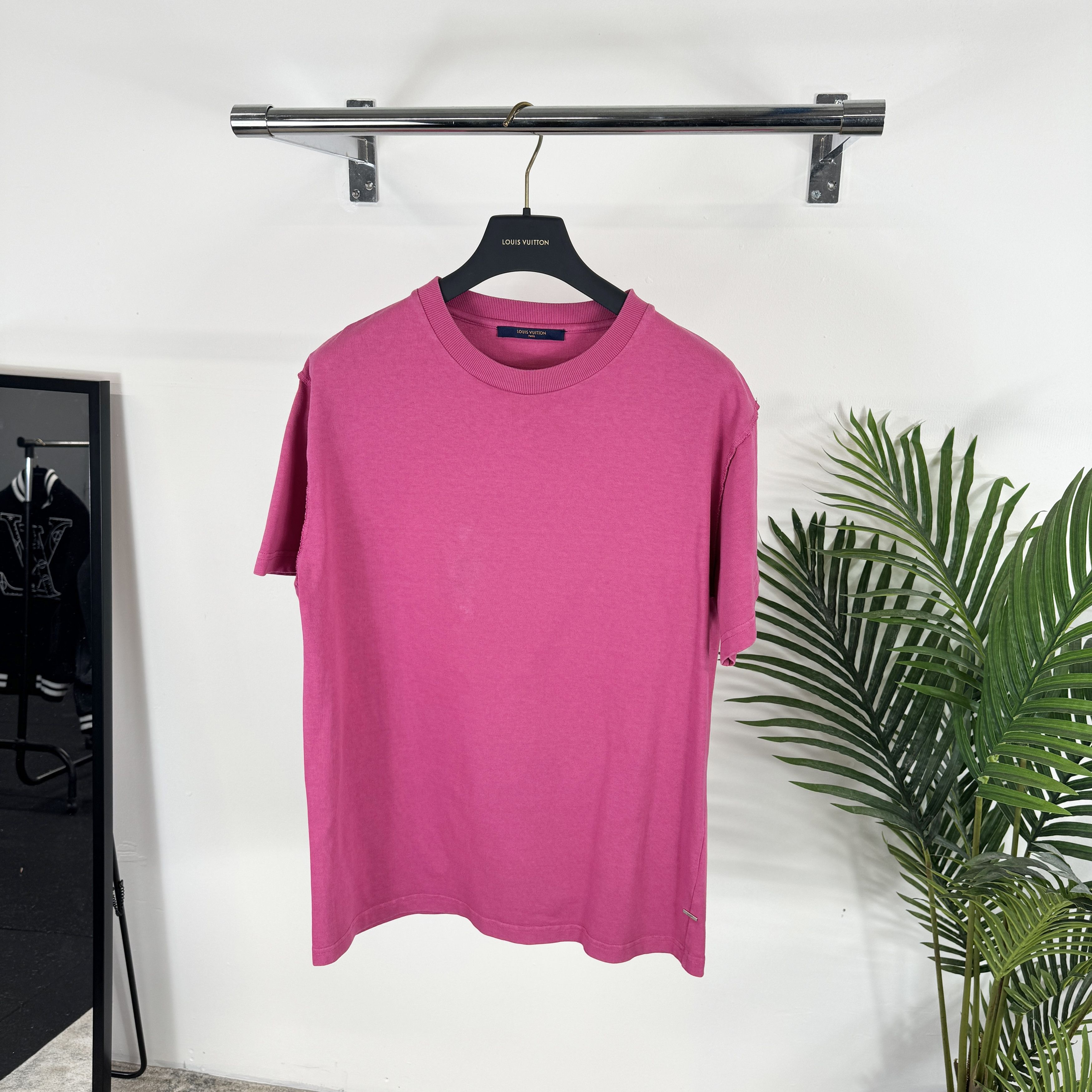 Louis Vuitton☆Tシャツ グラフィック pink Louis Vuitton x Nigo Embroidered T-Shirt Milky White Men's