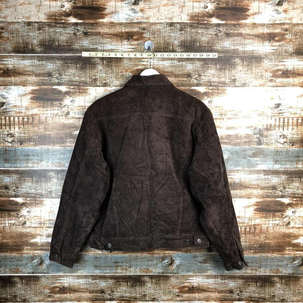 Uniqlo Uniqlo Dark Brown corduroy vintage jacket #A1527 Size US M / EU 48-50 / 2 - 12 Thumbnail