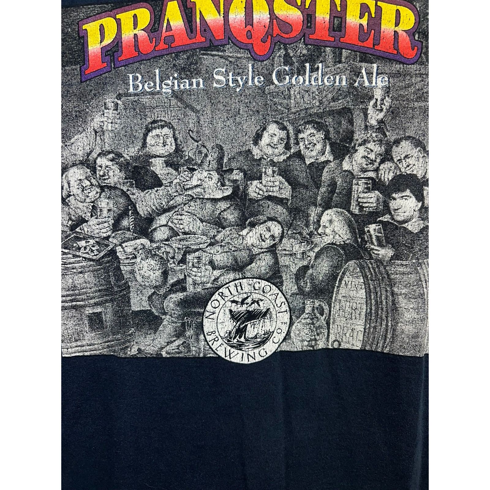 Gildan Y2K Pranqster Belgian Style Golden Ale Blue Shirt Brewery L Size US L / EU 52-54 / 3 - 5 Thumbnail