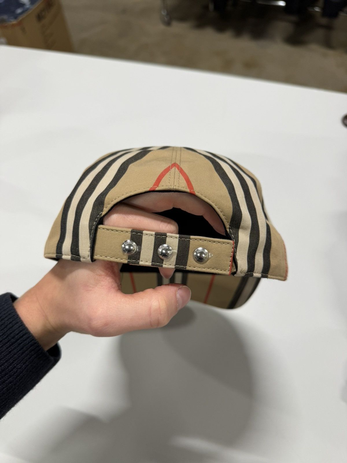 Burberry Burberry Check Baseball Cap NEW 500$ Size ONE SIZE - 2 Thumbnail