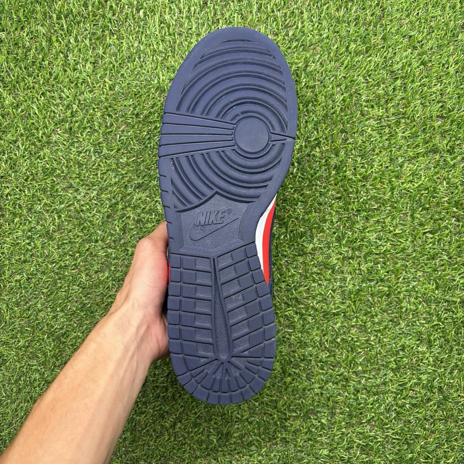 Nike Size 11 - Nike Dunk Retro 2024 Low Navy Red |GOOD CONDITION! Size US 11 / EU 44 - 9 Thumbnail