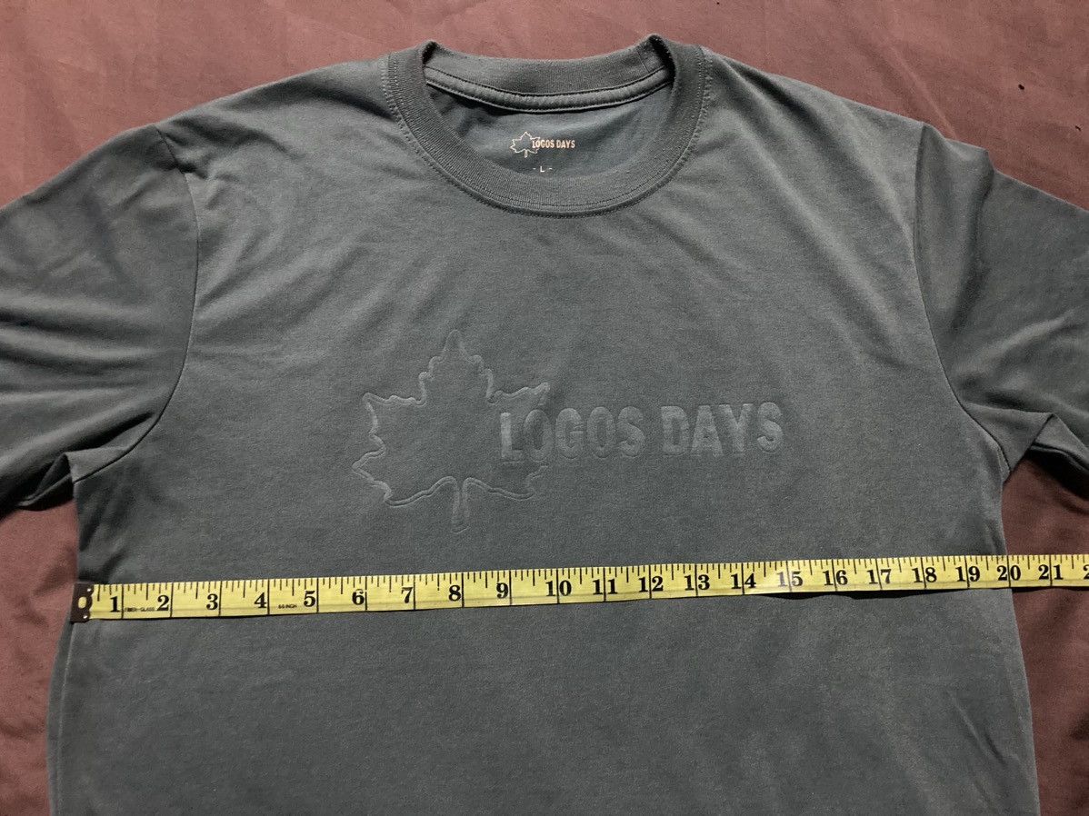 Japanese Brand Logos Days Olive Green Tee Size US L / EU 52-54 / 3 - 7 Thumbnail