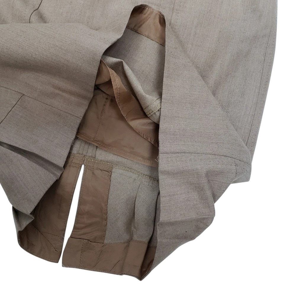 Max Mara Max Mara Made in Italy Woolmark Pleated back Pencil Skirt 2 Size 26" / US 2 / IT 38 - 7 Thumbnail