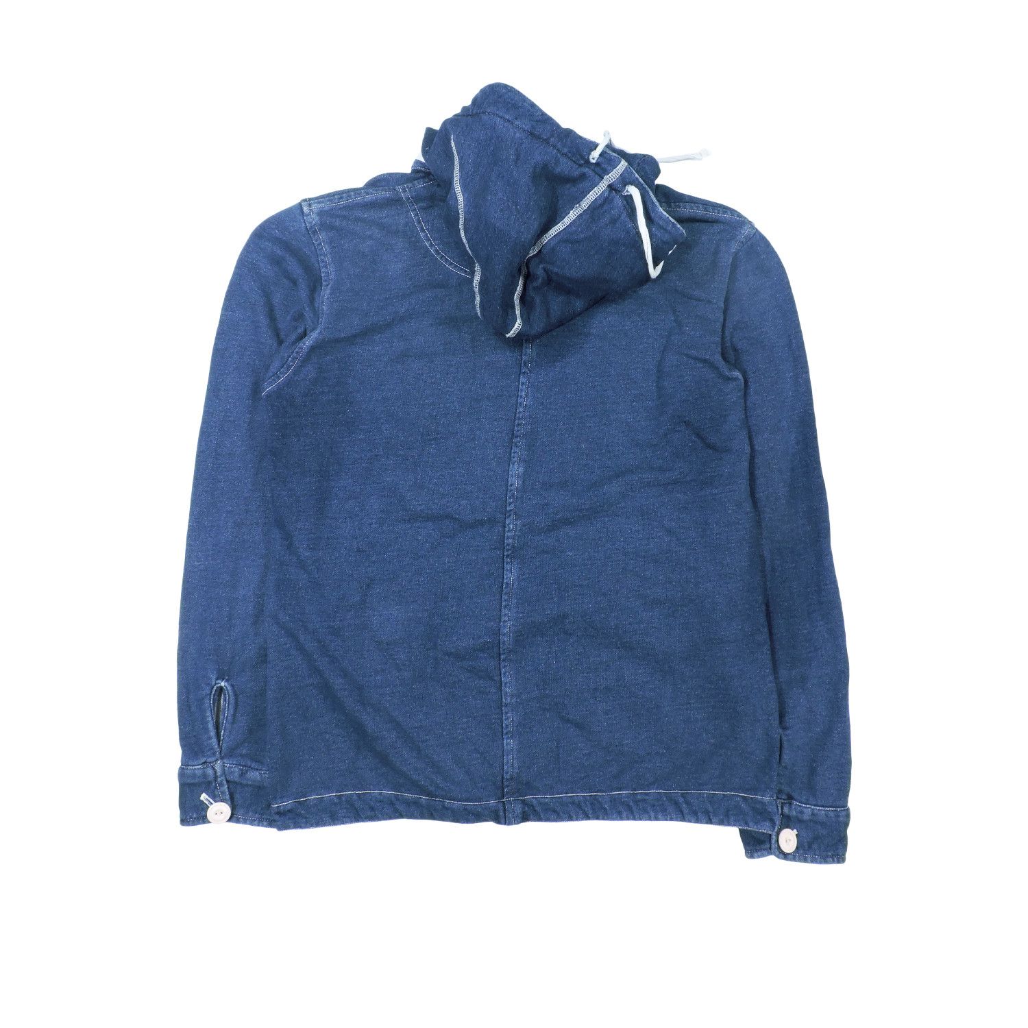 Japanese Brand HOUSTON UNION MADE NAVAL EQUIP USN GUNNER SMOCK DENIM JACKET Size US M / EU 48-50 / 2 - 2 Thumbnail