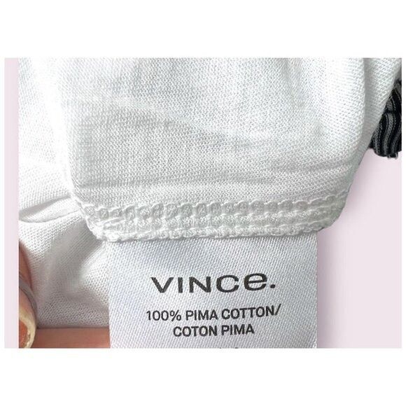 Vince Vince Mens Blue Striped Short Sleeve Layer Collared Button P Size US XL / EU 56 / 4 - 7 Thumbnail