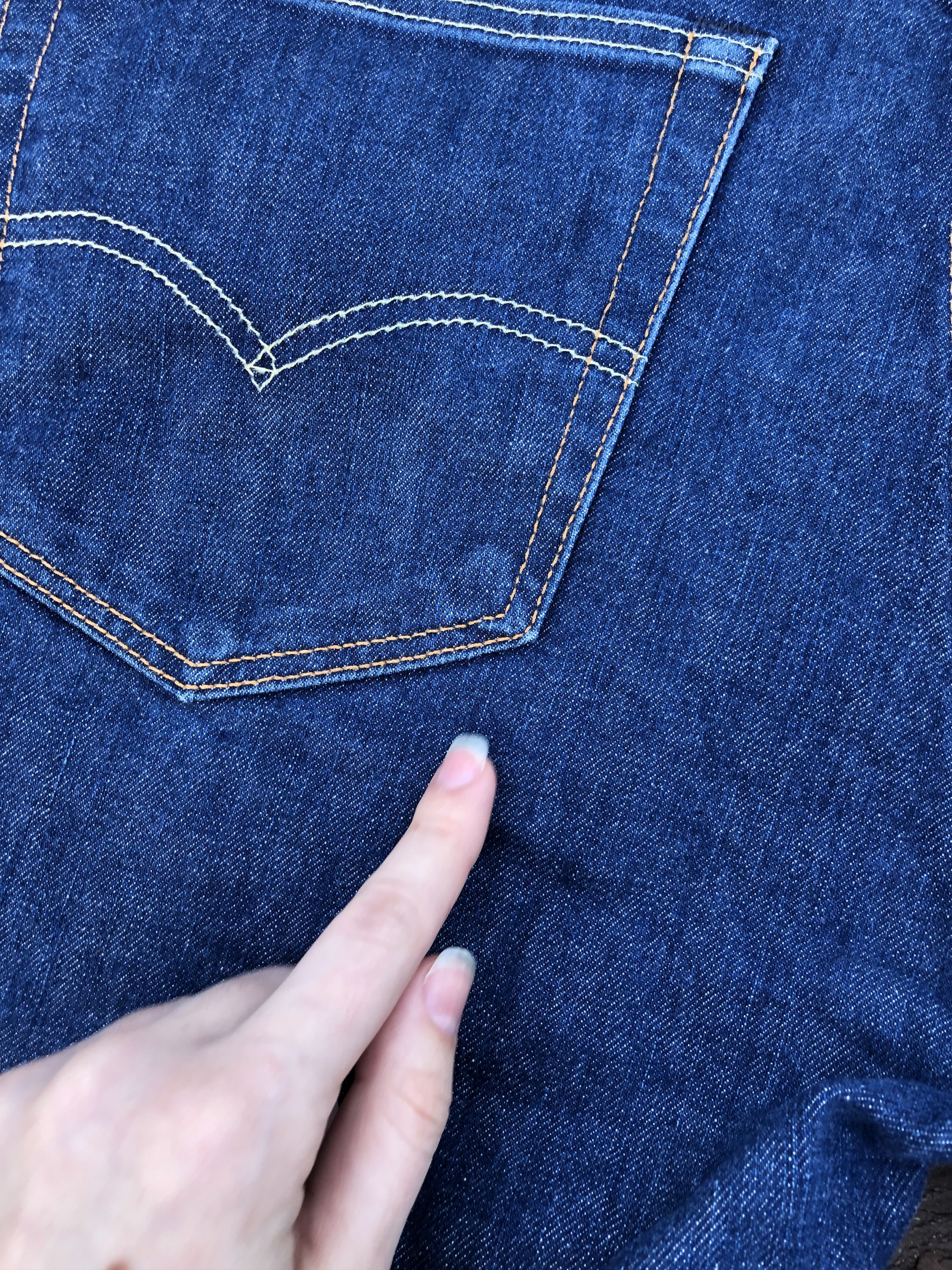 Levi's Vintage 2000s Levi’s 508 Custom Cut Denim Shorts Size W34 Size US 34 / EU 50 - 14 Thumbnail