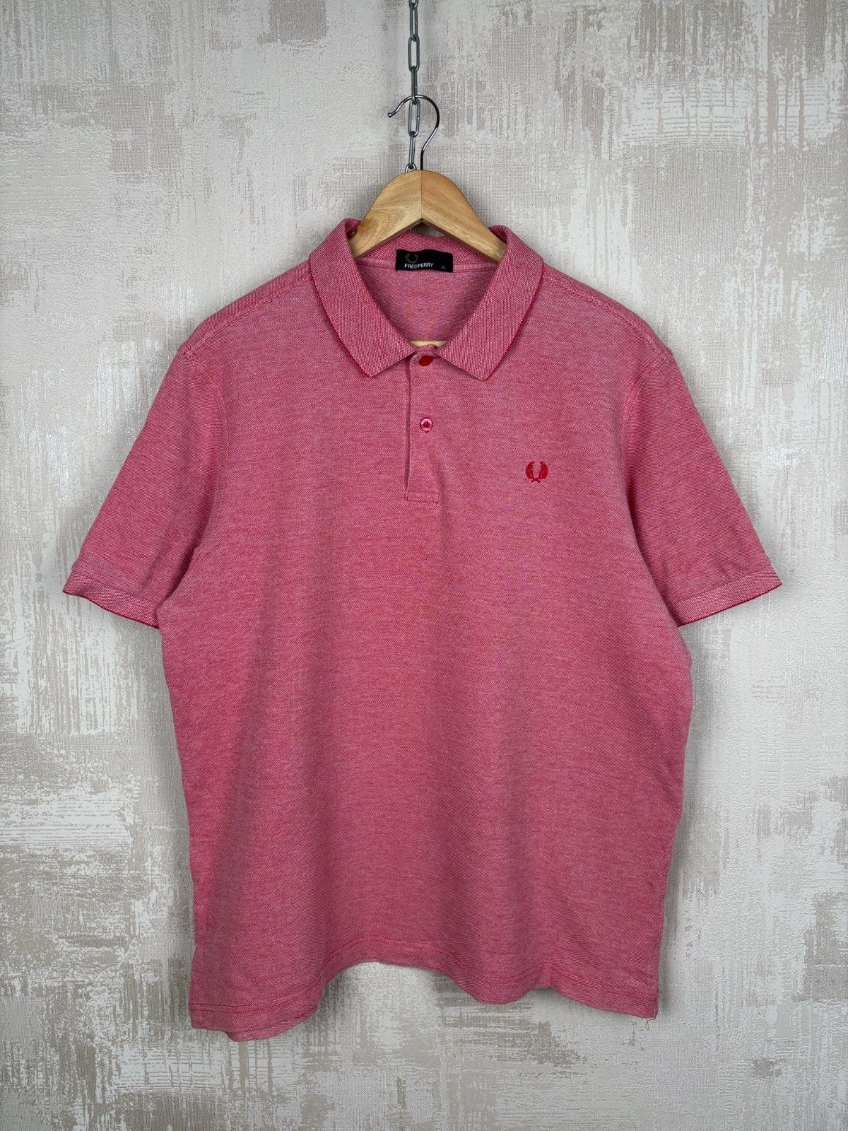 Fred Perry Fred Perry Polo T-shirt Red/White Size US XL / EU 56 / 4 - 3 Thumbnail
