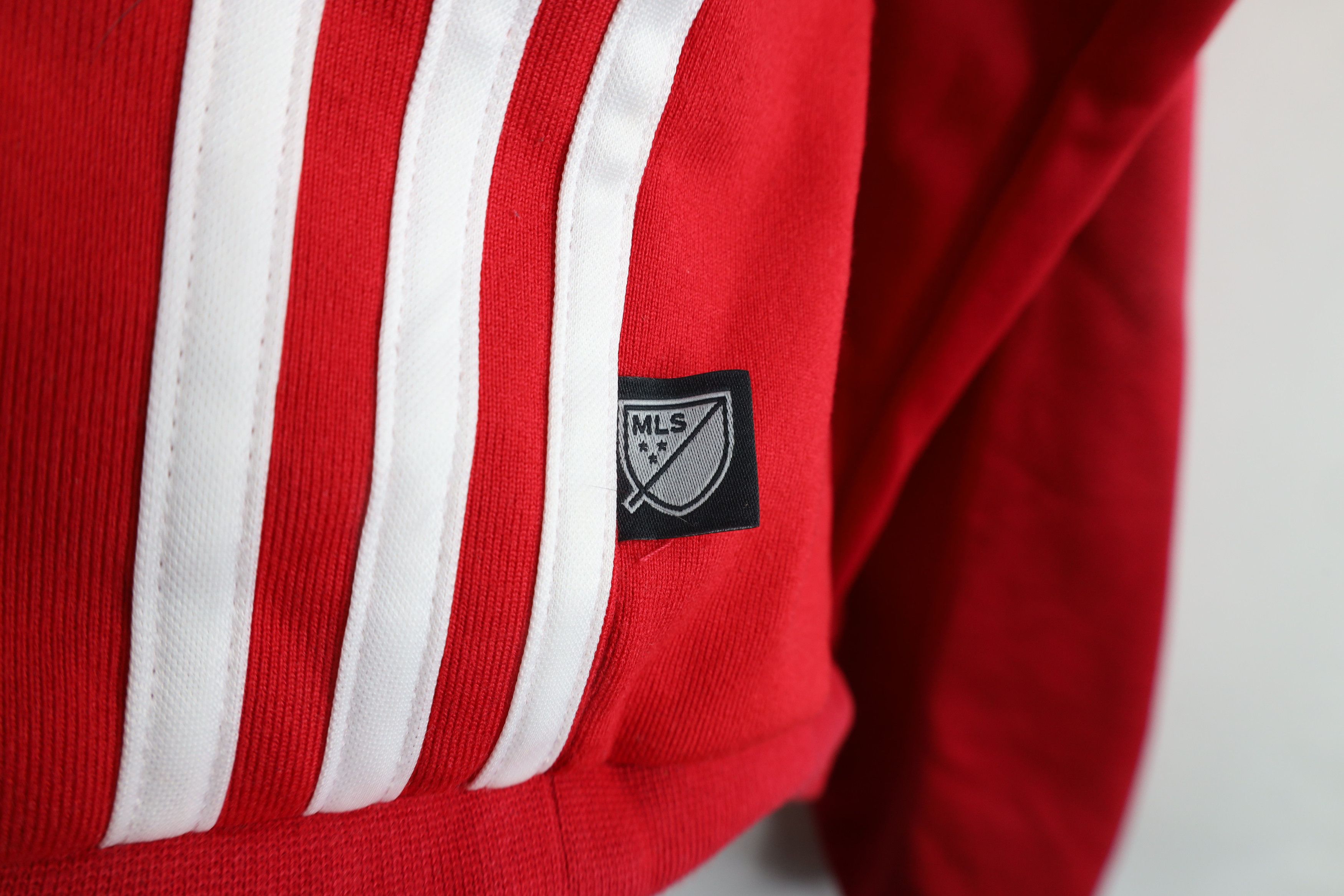 Adidas × Vintage Adidas MLS Red Bull Soccer Half Zip Pullover Sweatshirt Size US M / EU 48-50 / 2 - 7 Thumbnail