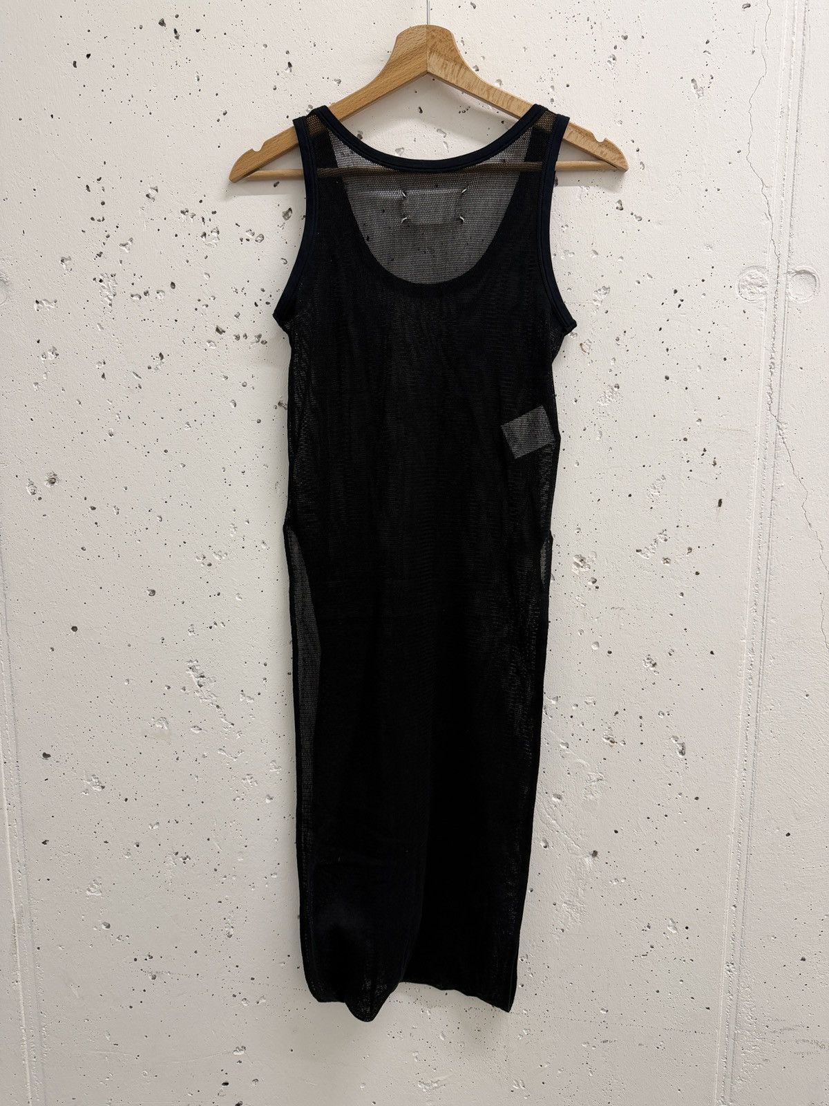 Maison Margiela Maison Margiela Sheer Asymmetric Mesh Dress Size S / US 4 / IT 40 - 6 Thumbnail