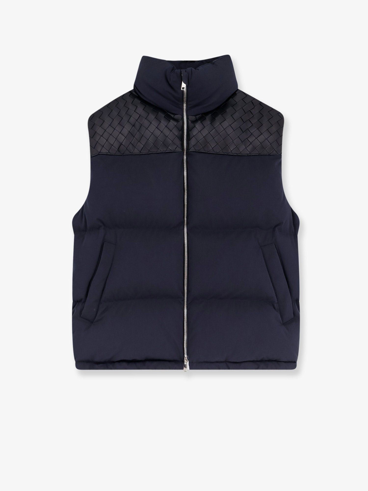 Bottega Veneta Cotton Blend Sleeveless Jacket Size US L / EU 52-54 / 3 - 1 Thumbnail