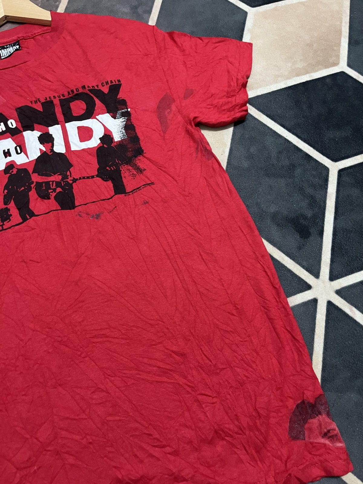 Band Tees 💥Vintage Y2K Shoegaze THE JESUS AND MARY CHAIN Psycho Candy Size US S / EU 44-46 / 1 - 12 Thumbnail