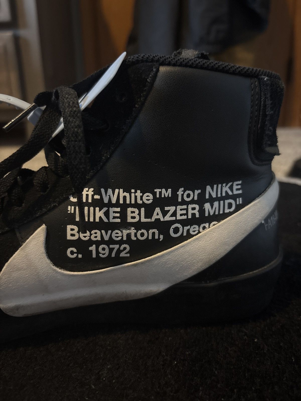 Nike × Off-White Off White Grim Reaper Blazer Size US 9 / EU 42 - 14 Thumbnail